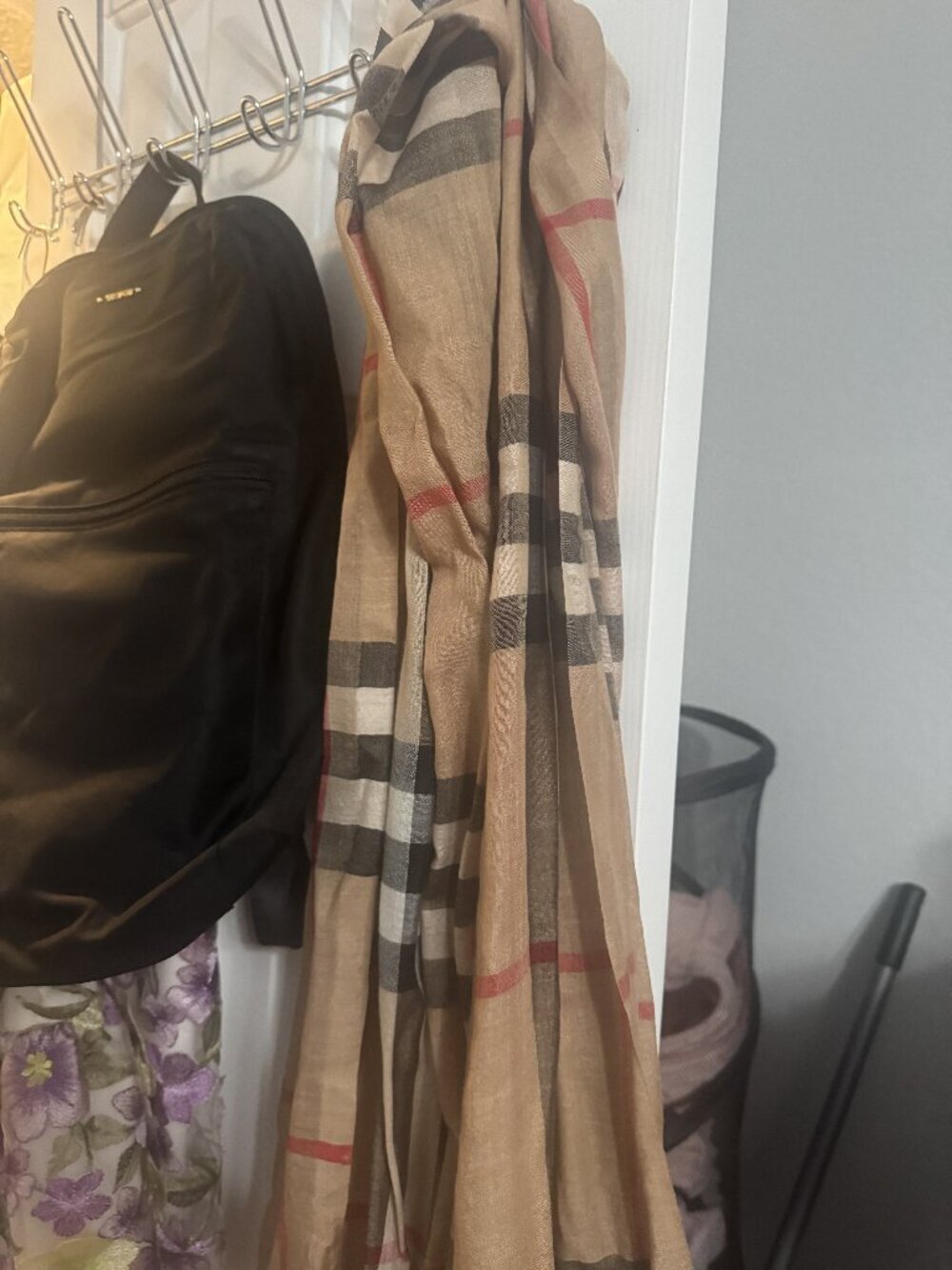 Burberry sheer scarf (flaws) small holes